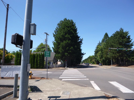 Cook Park entrance is on SW 92nd Ave, off Durham Road in Tigard – the park is a 1/2 mile from Durham Road
